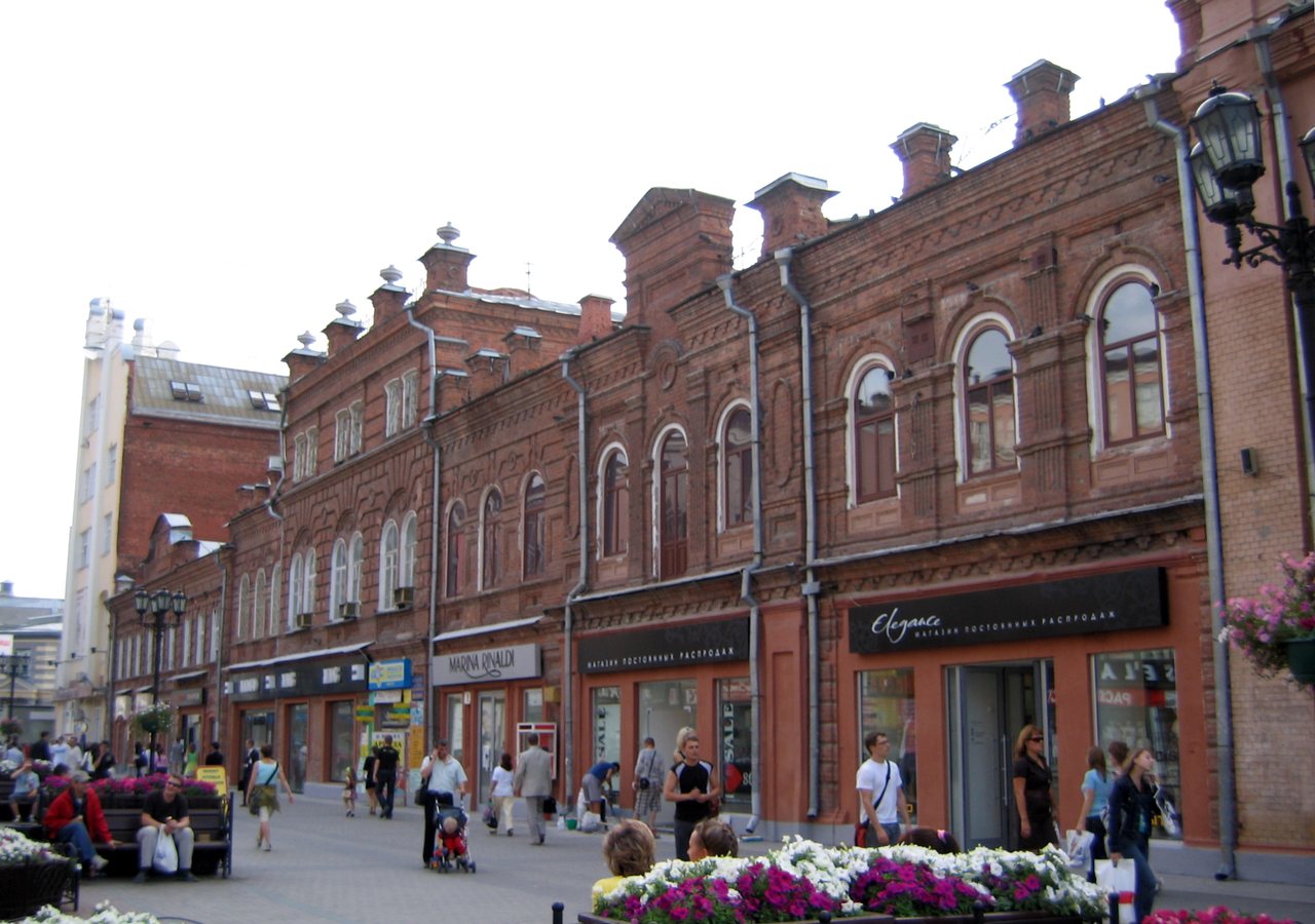 Пешеходная улица Вайнера в центре Екатеринбурга
