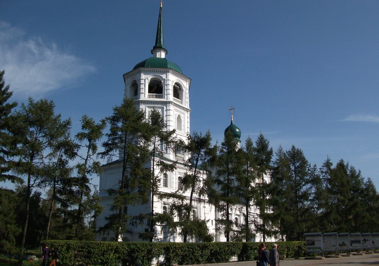 Спасская церковь в центре Иркутска