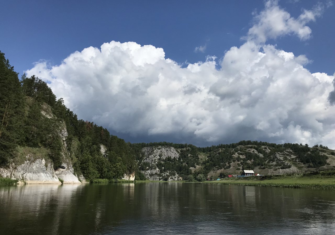 Река Белая в Башкирии