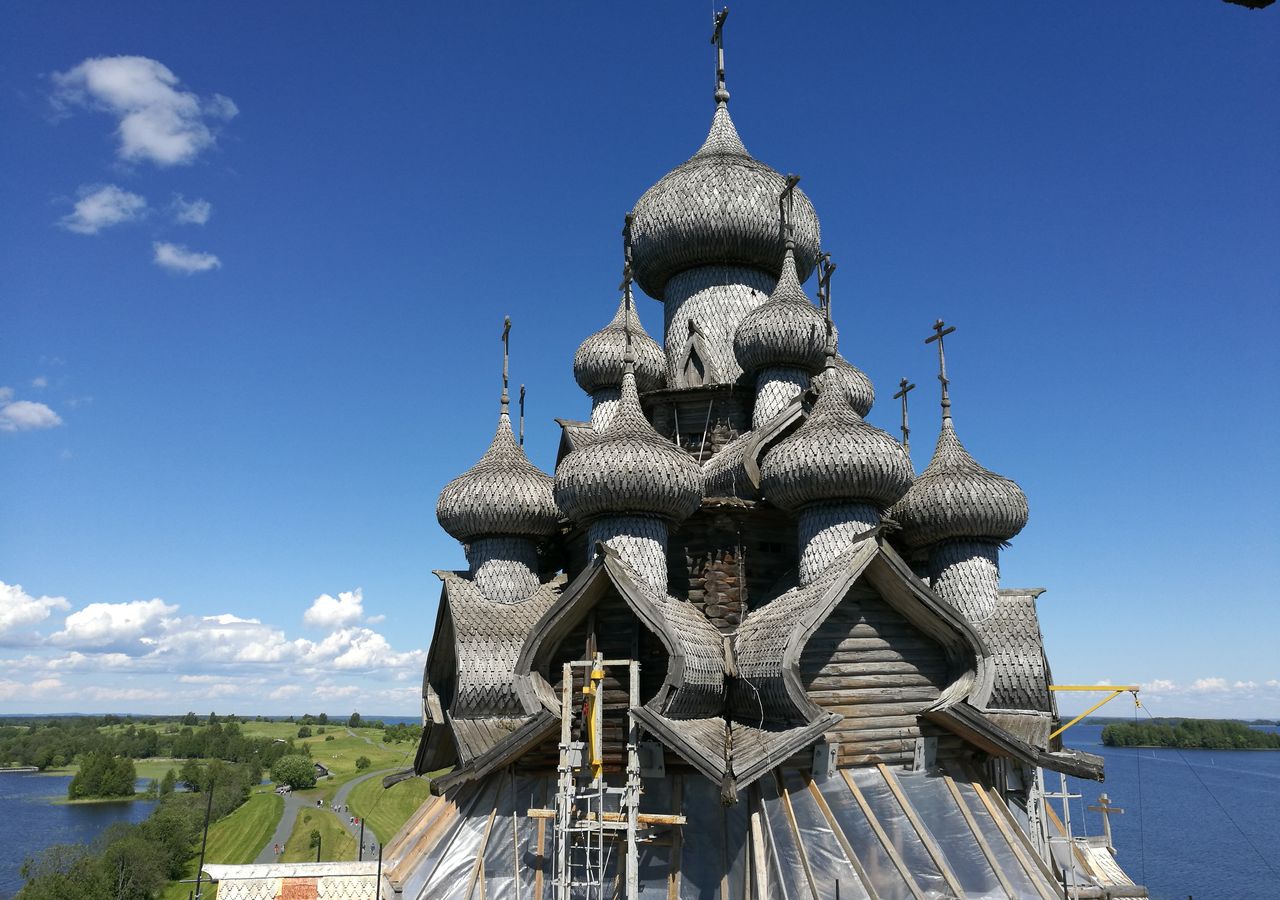 Преображенская церковь на острове Кижи